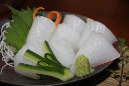 【2025年12月から発送】【真空冷凍】夜光貝の刺身500ｇ・冷凍ソデイカ500ｇセット
