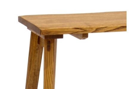 D128-02 C.S.リビングテーブル兼ベンチ【国産栗材】JCS-LT11-110-6 PBK