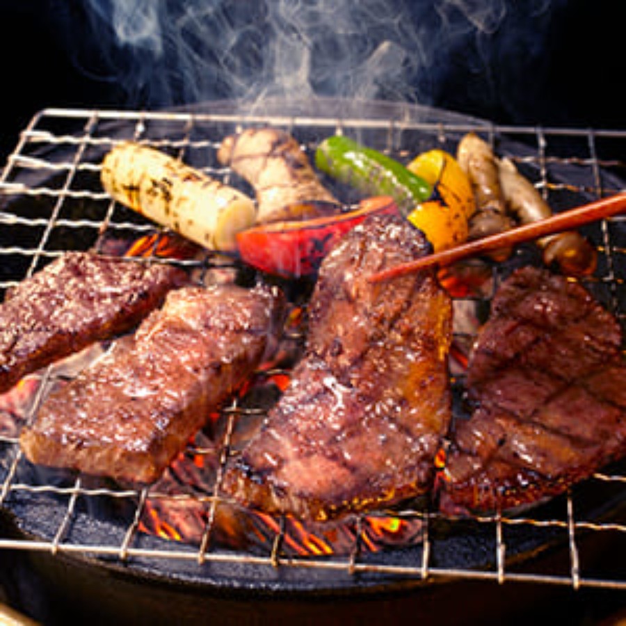 ＜柿安本店＞「国産黒毛和牛」焼肉用（バラ）500g