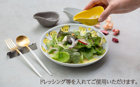 【波佐見焼】エル toriトレー イエロー 3点セット【西海陶器】[OA319]