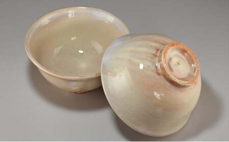 萩焼　ごはん茶碗ペア｜HG000320