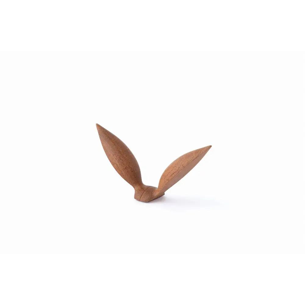 【Bubinga（ブビンガ）：あか茶】【銘木再生】幸運を運ぶ木製オブジェliving_bird 鴎