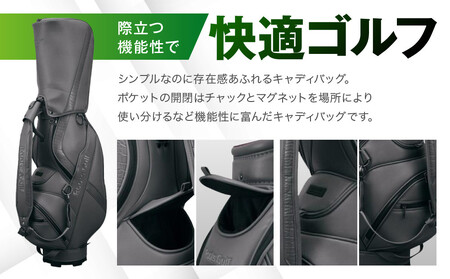 【ルーツゴルフ】ルーツツアーキャディバッグ　グレー　［ 京都 ゴルフ ブランド 世の中で一番飛ぶクラブを作りたい 飛距離 スコア 人気 おすすめ オーダーメイド 特別仕様 カスタマイズ カスタム ］ 