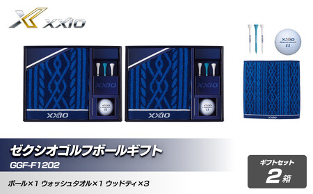 ゼクシオゴルフボールギフトGGF-F1202  2点セット