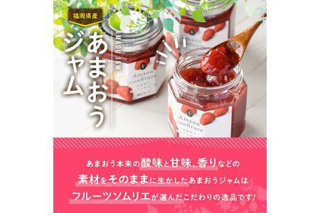 ＜先行予約受付中！2026年4月より順次発送＞福岡産あまおうジャム(180g×3個・計540g)苺ジャム いちごジャム イチゴ ヨーグルト パン スイーツ お土産 常温【ksg0252】【南国フルーツ