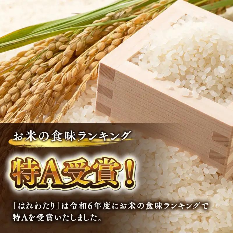 米 ≪令和8年産 先行予約≫ 特別栽培米 玄米 30kg はれわたり (10㎏×3袋)