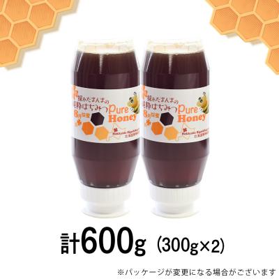 ふるさと納税 東神楽町 東神楽産採れたまんまの純粋はちみつ 300g2個【8月採蜜】 |  | 02