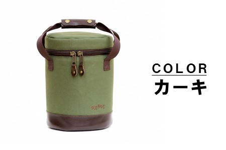 登山 oxtos 帆布 ストーブ ケース カーキ 登山