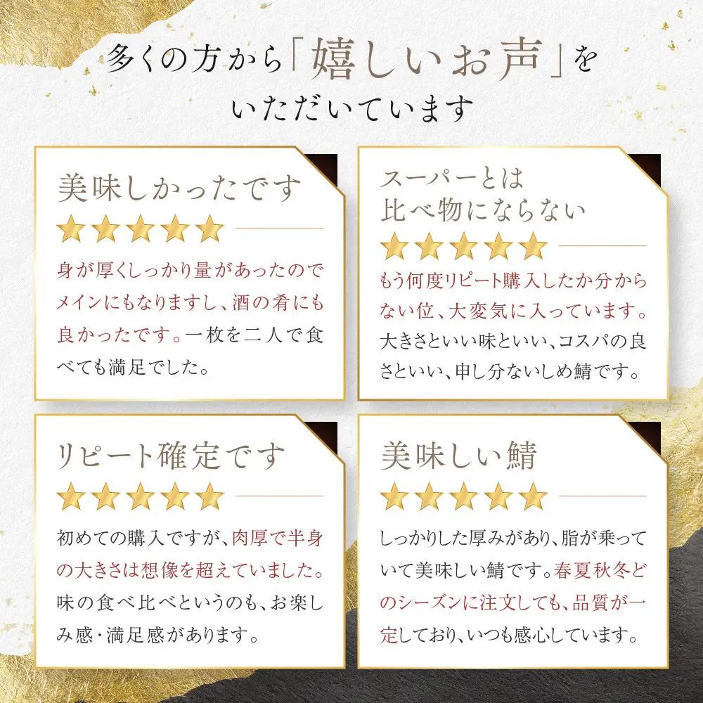 炙りしめ鯖 2枚セット しめ鯖 京都 秋月