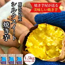 【ふるさと納税】 鹿児島県産 さつまいも シルクスイート 焼き芋 1.5kg(500g×3袋) いも 芋 さつま芋 蜜芋 シルクスイート 焼き芋 スイーツ【株式会社憲】