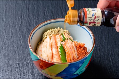 【蟹の匠 魚政】松葉ガニ&セイコ蟹の甲羅盛り 松葉ガニ夫婦丼セット 大大サイズ（2024年1月～発送）