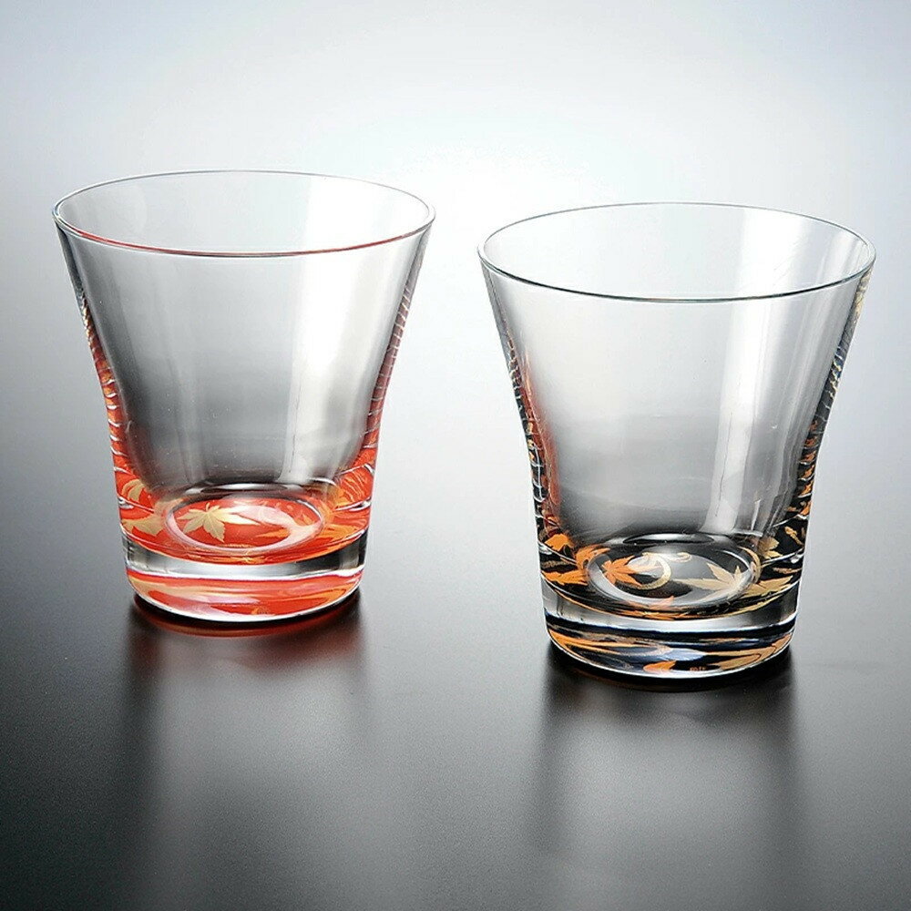 【ふるさと納税】［選択可能］みよし漆器本舗 紀州塗り ぬりもん de Verre フリーグラス 紅葉 210ml | グラス 食器 テーブルウェア 日用品 人気 おすすめ おしゃれ 送料無料