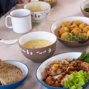 知床トコさんテーブルウェアシリーズ　おわん 1個 【ベージュ】【配送不可地域：離島・沖縄県】【1639086】