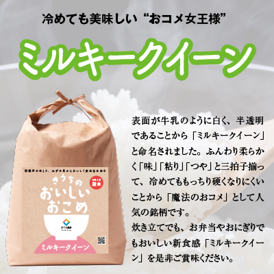 新米【令和7年産】稲敷市産 ミルキークイーン 10kg (5kg×2) 農家直送｜米 こめ コメ ごはん ご飯 [1632]