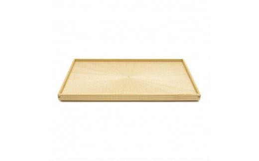 
Rectangle Rays Tray　ホワイトアッシュWhite Ash
