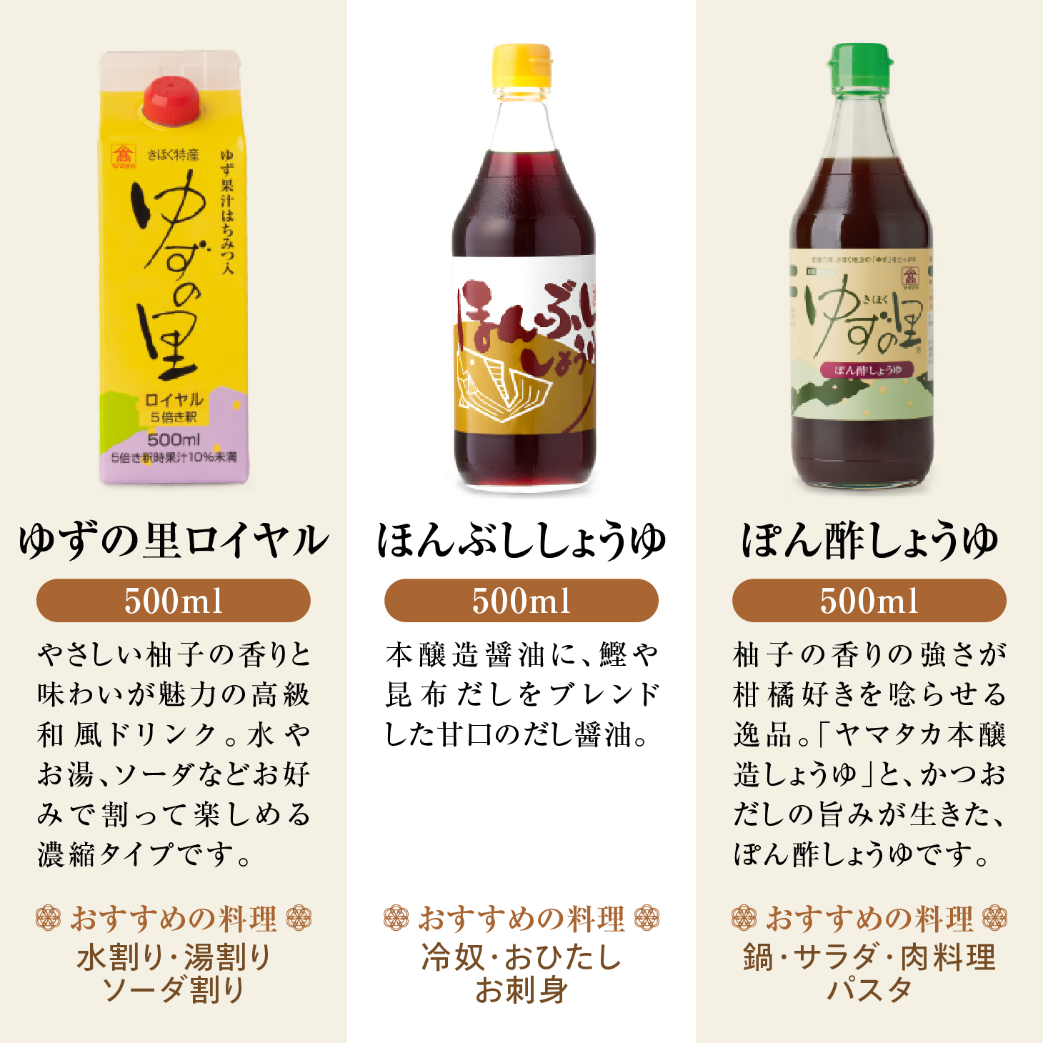 高田商店「福」セットD　<柚子 ゆず ユズ 調味料 醤油 しょうゆ お酢 酢 ポン酢 みそ 味噌 だし 老舗 愛媛県 鬼北町>
