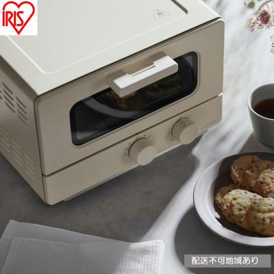 ふるさと納税 大河原町 オーブントースター(4枚焼き)  アイボリー アイリスオーヤマ[53752858]