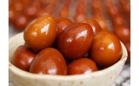 【2607-2643】※鮎出汁が決め手！「うずらたまごの燻製 12個入が3袋」と「くんせいたまご 5個入が2袋」
