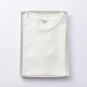 京都の伝統織物を使った丹後ちりめんTシャツ ホワイト【1604758】