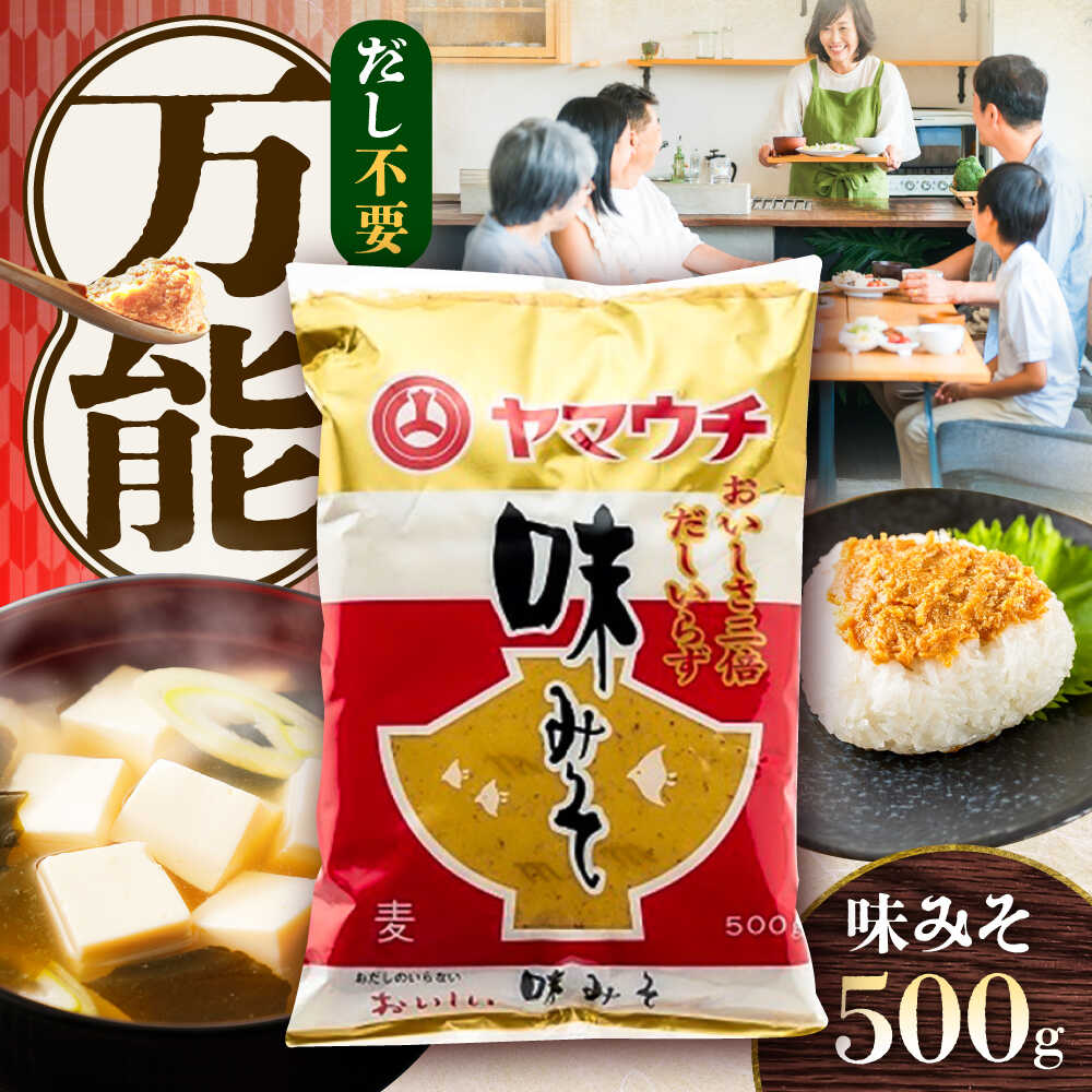【ふるさと納税】味みそ500g 5000円以下 5千円以下 5,000円以下【株式会社山内本店】[BHAE040]
