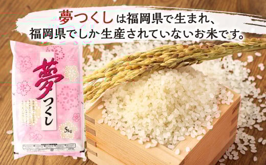 精米 食味鑑定士厳選 夢つくし 5kg