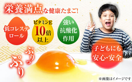 【10回定期便】【箱入り】バラカタマゴ 45個入 M-Lサイズ 卵 玉子 たまご 国産 五島市 / 五島列島大石養鶏場[PFQ062]  玉子 タマゴ 鶏卵 希少 五島列島