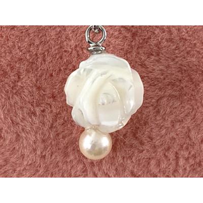 ふるさと納税 南国市 あこや真珠/ローズシェルペンダントトップ |  | 03