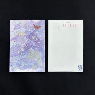 ふるさと納税 中野市 箔ポストカード　5枚選-10 |  | 01