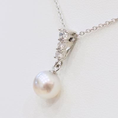 ふるさと納税 天草市 あこや真珠 ナチュラルカラー 8 - 8.5mm 1粒 ペンダントトップ 【A】_S085-403 |  | 01