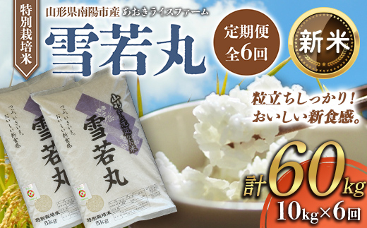 【令和8年産 新米 先行予約】 【金賞受賞農家】 《定期便6