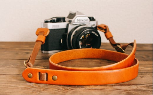 カメラ ストラップ A 10015  （B） 糸島 / Duram Factory [AJE006] カメラストラップ 一眼レフ 紐 ショルダー レザー 革 革製品 ギフト 贈答 一眼レフ おしゃれ 