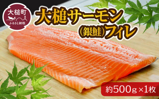 大槌サーモン(銀鮭)フィレ約500g×1枚