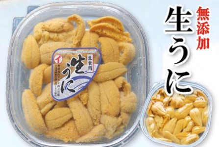 ムラサキウニ塩水パック80～90g×2P[7月上旬以降順次発送] A-53008