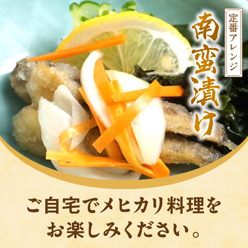 大正5年創業メヒカリ料理発祥の店「日本料理高浜」のメヒカリ唐揚げ N077-YZA615