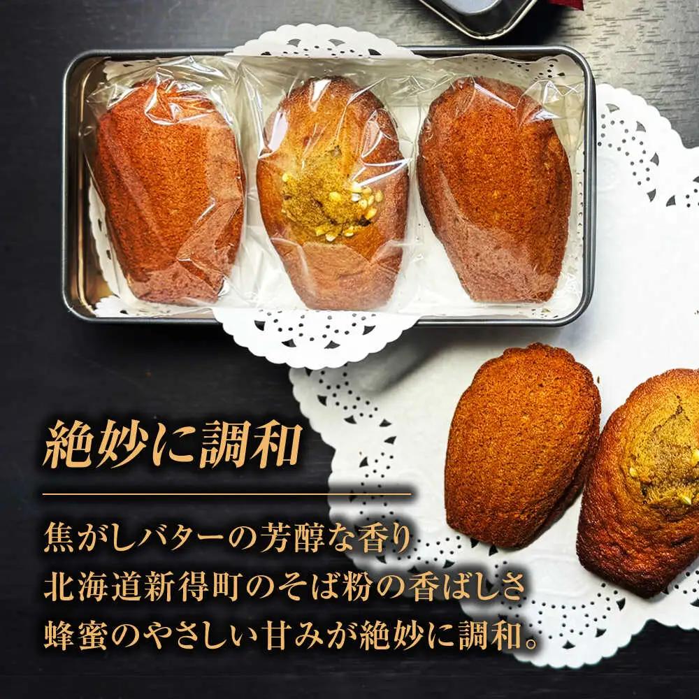 黒のマドレーヌ 3個入り 1缶 | ノーザンコケッコウ [BNAF004]