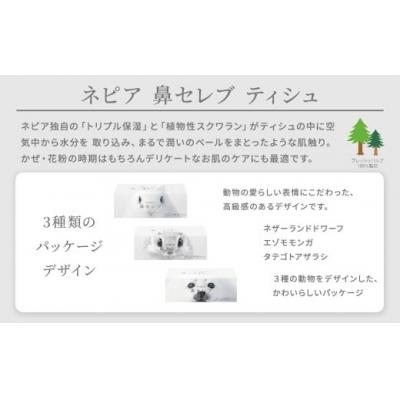 ふるさと納税 春日井市 【定期便】2回発送(6か月おきに発送) ネピア鼻セレブティシュ3箱×10パック |  | 03