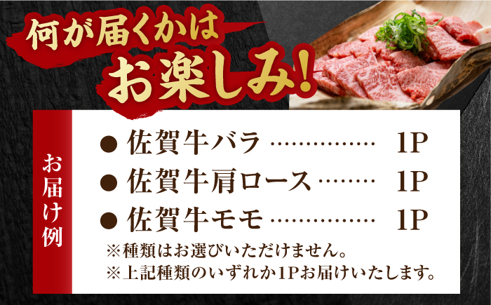 【12回定期便】 艶さし！ 佐賀牛 焼肉用 計6kg （500g×12回）  ※バラ・肩ロース・モモのいずれの部位※ 吉野ヶ里町 [FDB035]