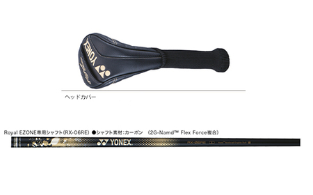 97-17【R 10.5】Royal EZONEドライバー　RX-06RE　YONEX
