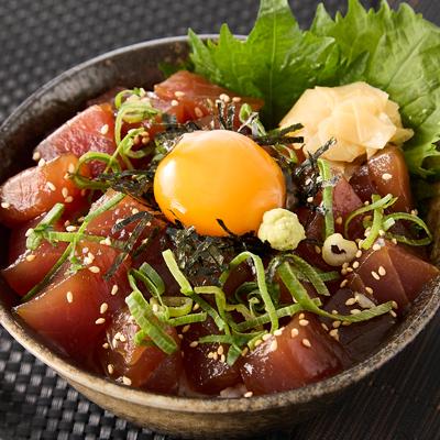 ふるさと納税 茨木市 《800g》瞬間冷凍生天然キハダマグロ漬け(200g×4パック)タレ付き　小分け便利 |  | 03