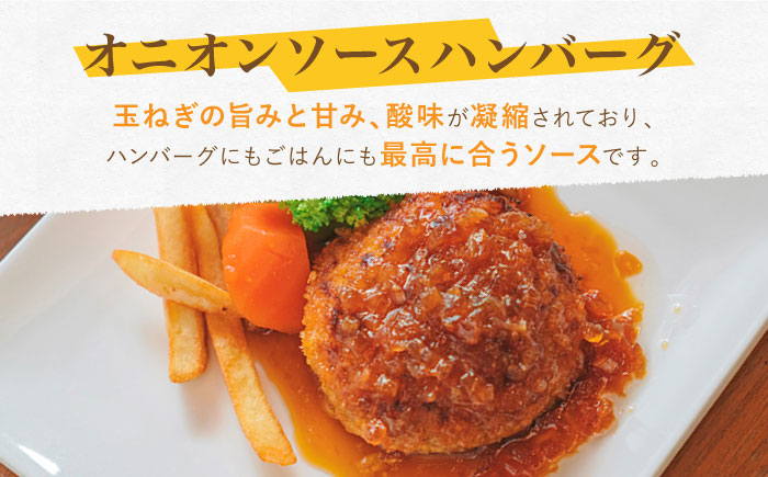 【12回定期便】〈メディア紹介多数〉ぎゅう丸のオニオンソースハンバーグ 総計48個セット【ぎゅう丸】 [NCQ115]