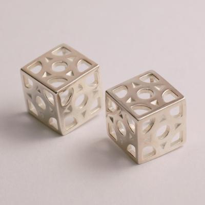 ふるさと納税 読谷村 限定【沖縄ジュエリー】Hana Akari Silver Earrings