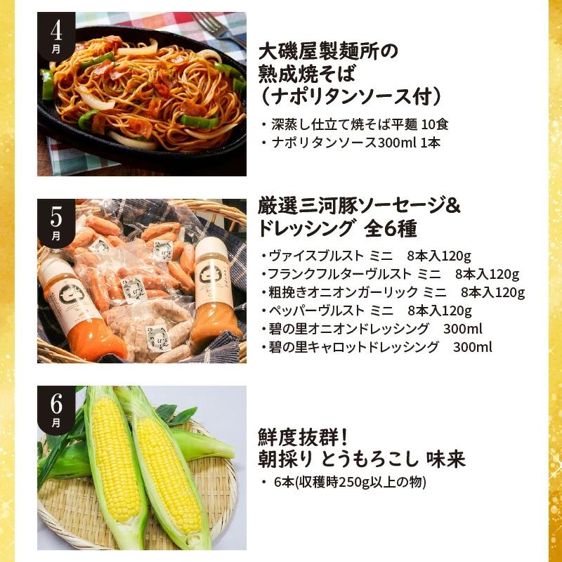 【全12回】厳選！季節を彩る旬のバラエティ定期便　H028-079