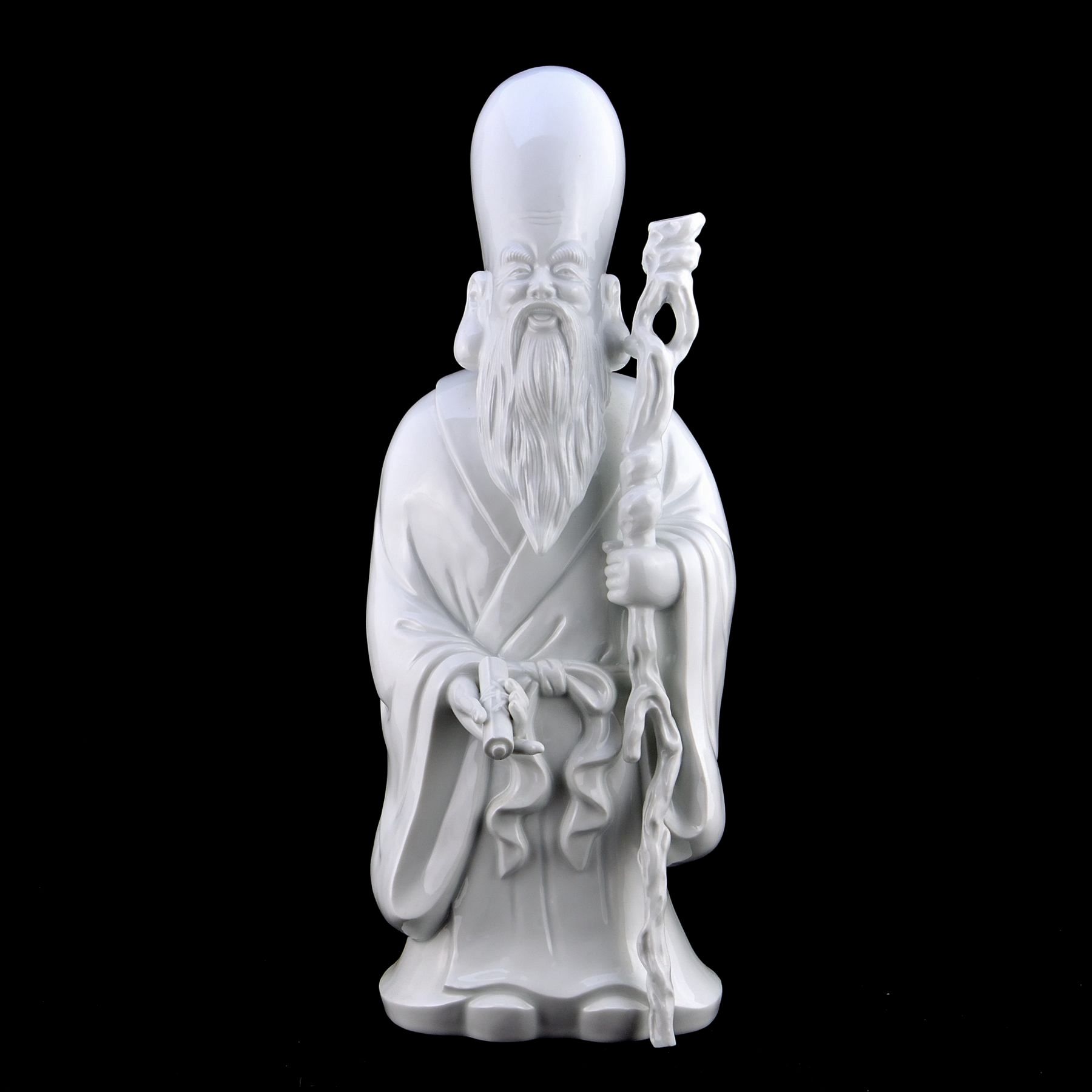 【ふるさと納税】【伊万里焼】福禄寿 インテリア 置物 025-H768