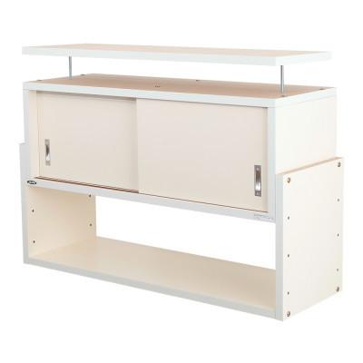 ふるさと納税 磐田市 耐震上置き　じしん作くん　幅86cm×奥行29cmタイプ(ホワイト)　86-29W