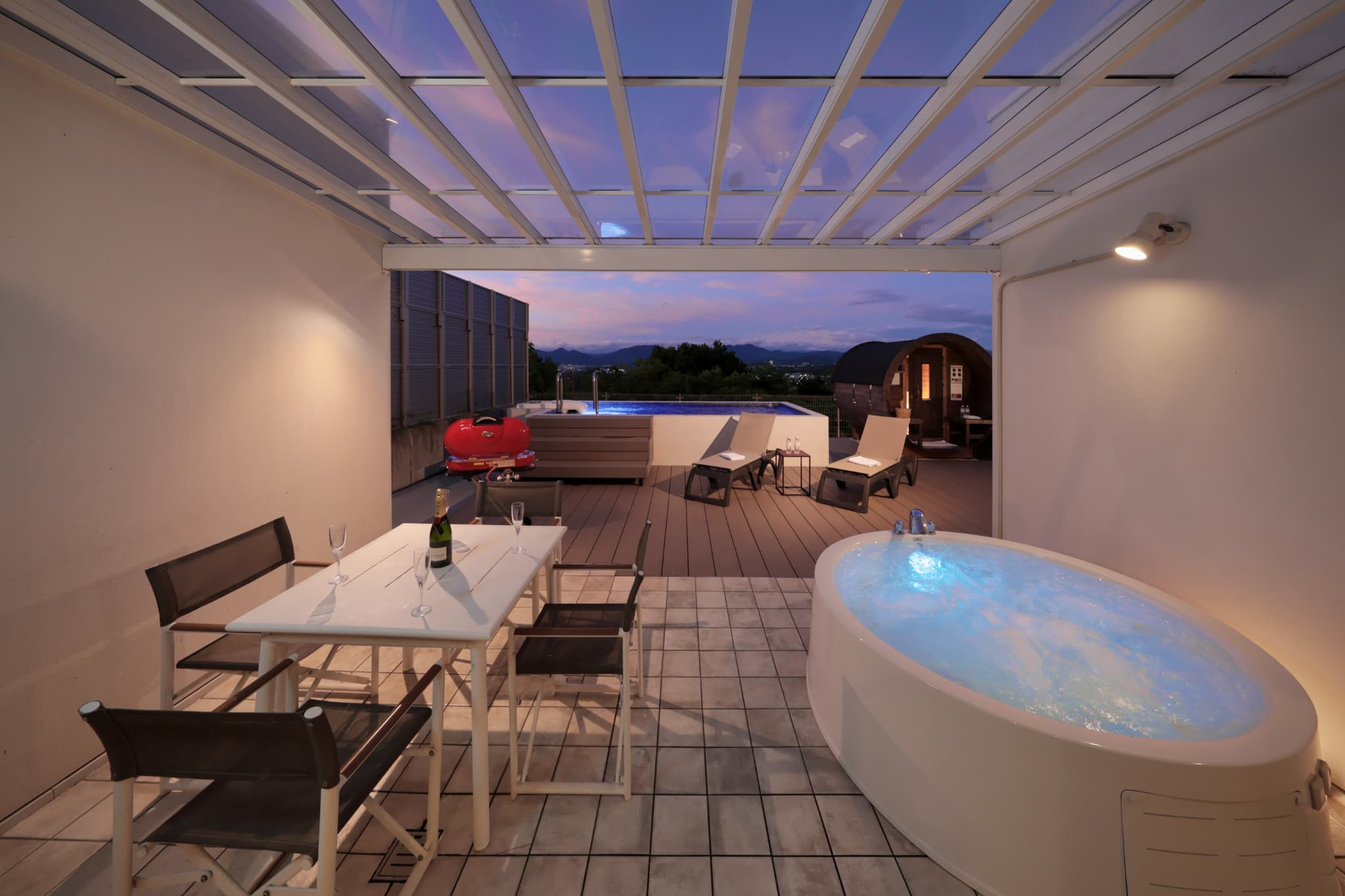 	【クリスタルヴィラ白浜】プライベートプール・サウナ付きスイートヴィラ(ペア宿泊)