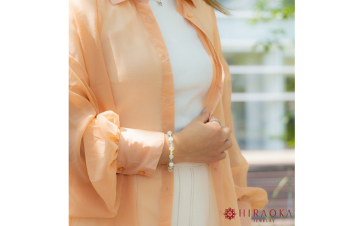 ご縁結びパワーストーンブレスレット(縁結び01)･8mm玉 (19.2cm)