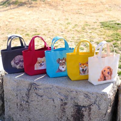 ふるさと納税 半田市 フォト刺繍【お散歩バッグ】 |  | 01