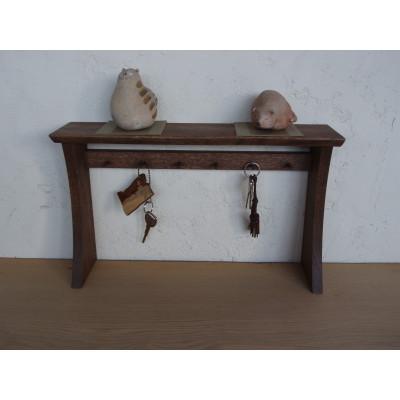 ふるさと納税 飛騨市 キーフック　ブラウン　45cm