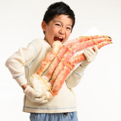 ふるさと納税 紋別市 特大　ジャンボ茹でタラバ足　約1.4kg〜1.8kg |  | 01
