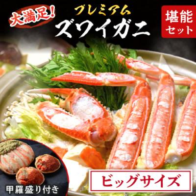 ふるさと納税 京丹後市 蟹の匠 魚政のプレミアムズワイガニ堪能セット ビッグサイズ(2025年1月〜発送)